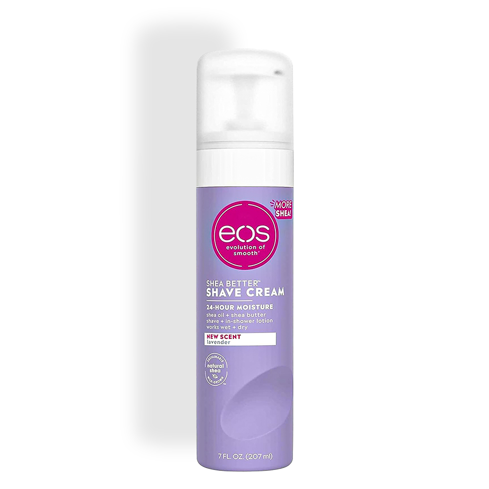 إي أو إس‏ كريم الحلاقة بزبدة الشيا ترطيب 24 ساعة ل