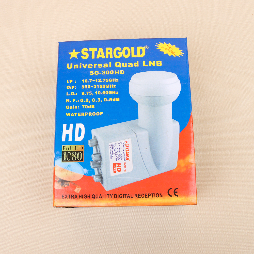 لاقط إشارة فضائية (LNB) عالمي رباعي المخارج STARGO