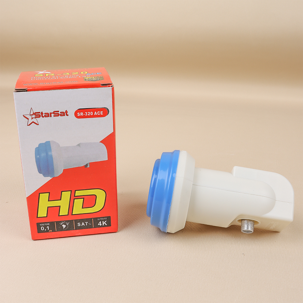 اقط إشارة فضائية (LNB) عالمي أحادي المخرج Starsat 