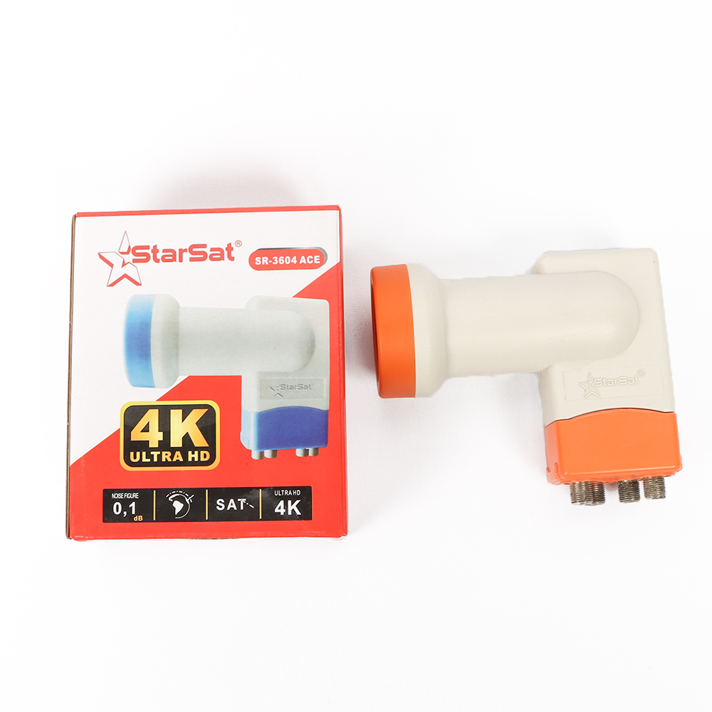 لاقط إشارة فضائية (LNB) عالمي رباعي المخارج Starsa