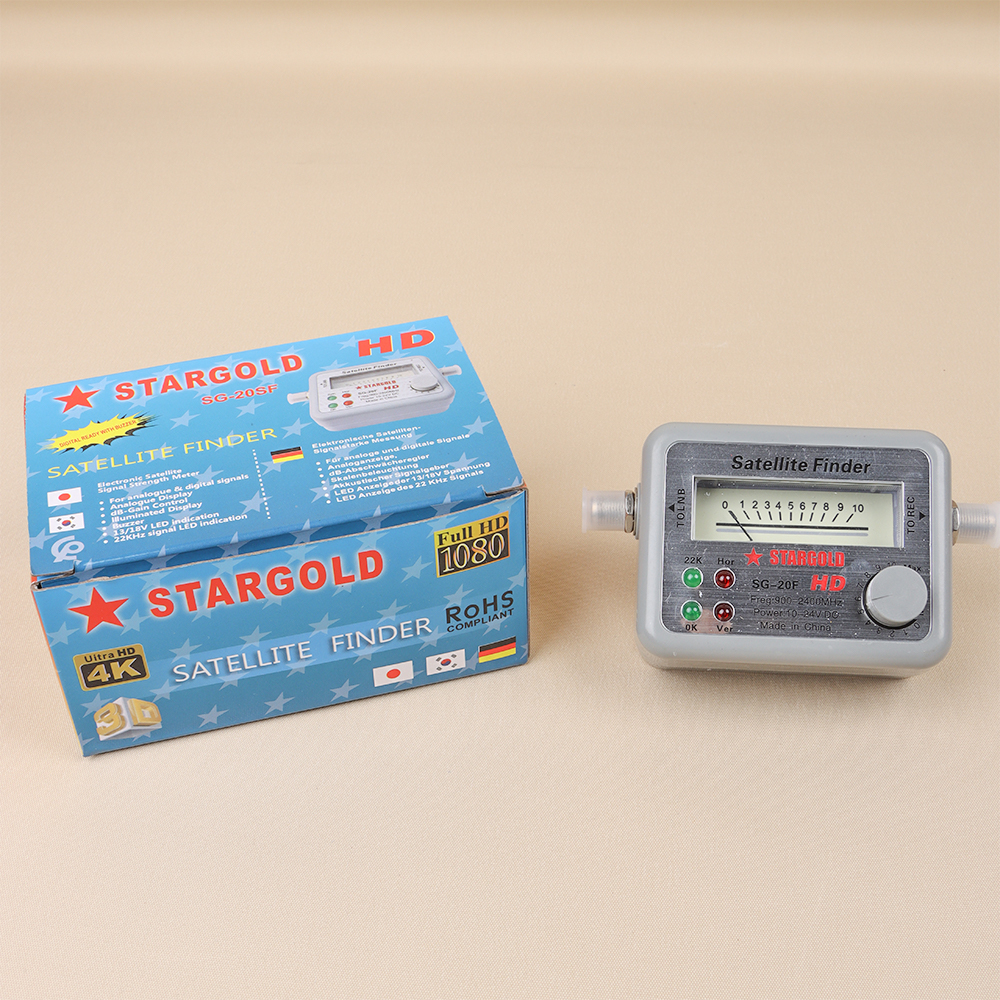 جهاز البحث عن إشارات الأقمار الصناعية Stargold HD 