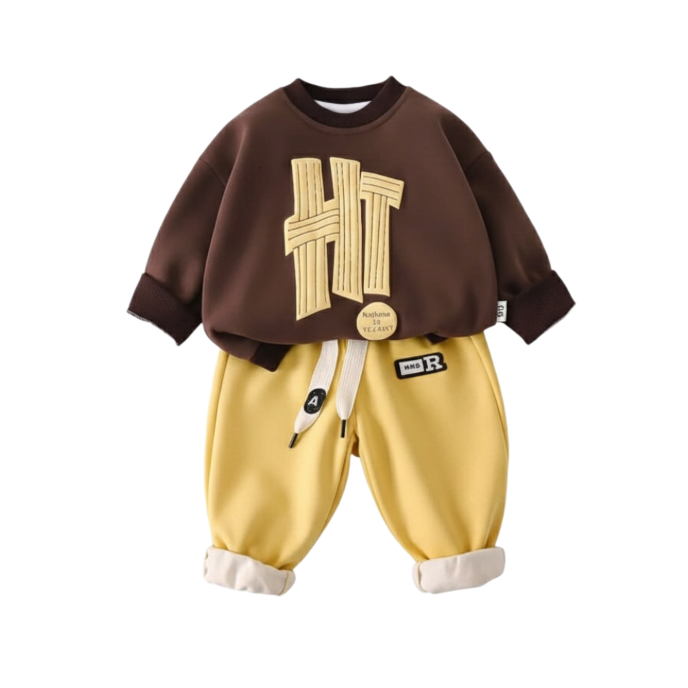 طقم  شتوي أنيق وعصري للأطفال