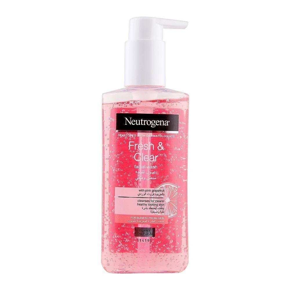 غسول نيتروجينا للوجه منظف ومنقي 