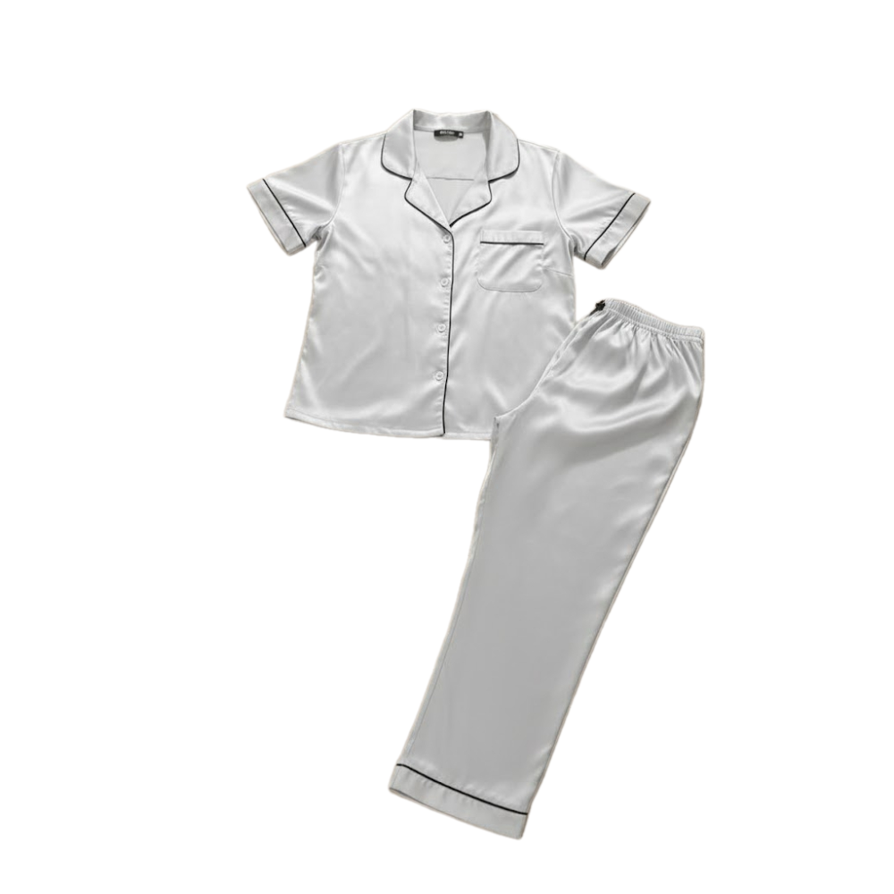 طقم بيجامة نسائي ستان