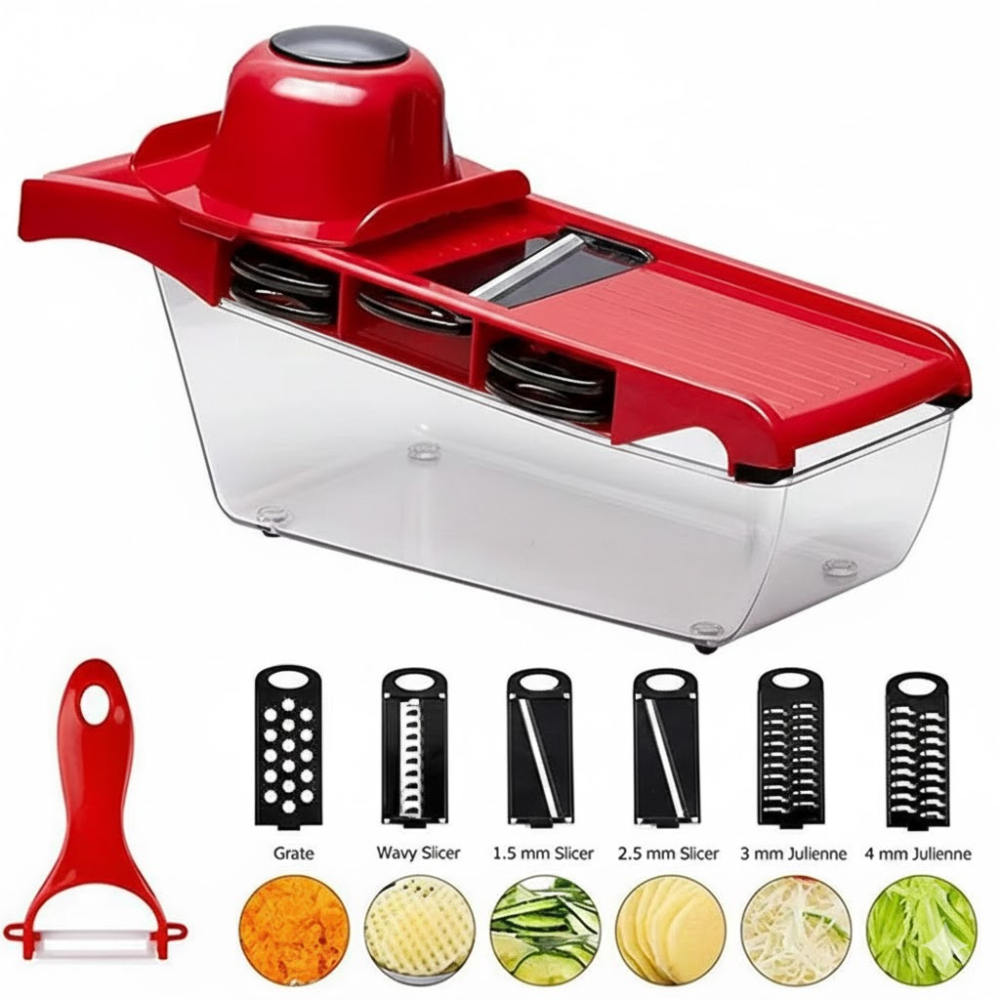 قطاعة خضروات متعددة الوظائف