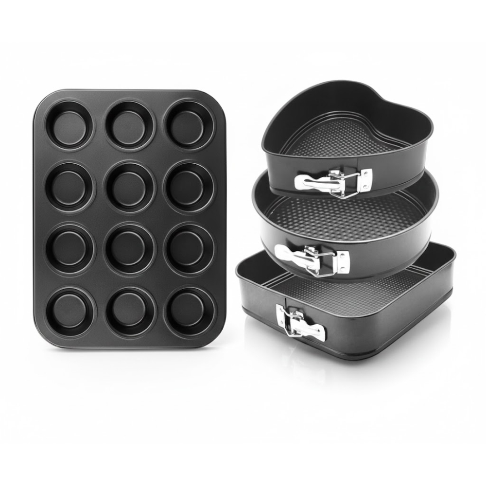 مجموعة قوالب الكيك 