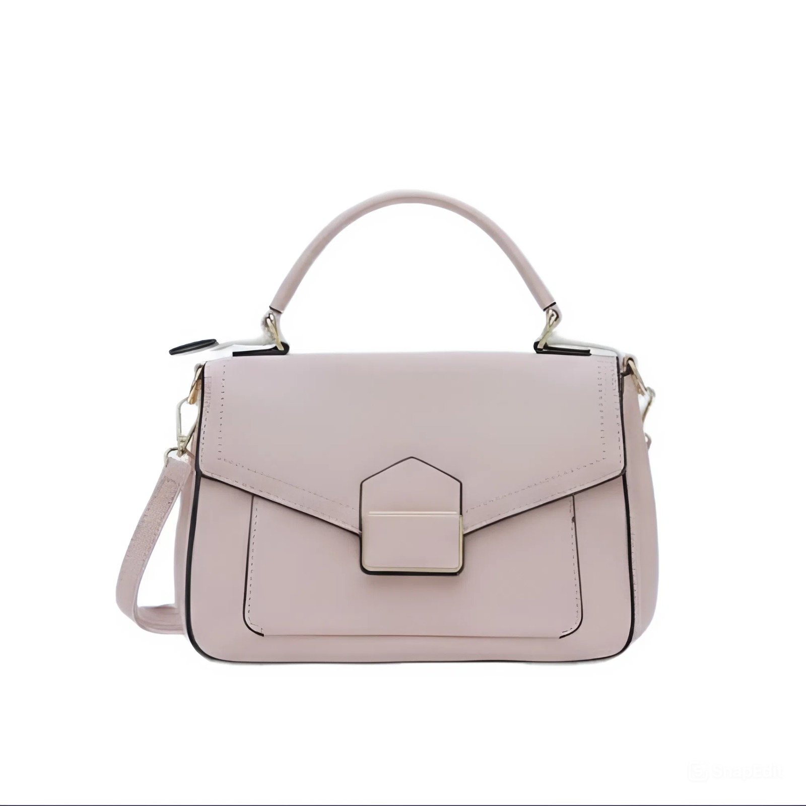 حقيبة يد مصنوعة من الجلد الناعم