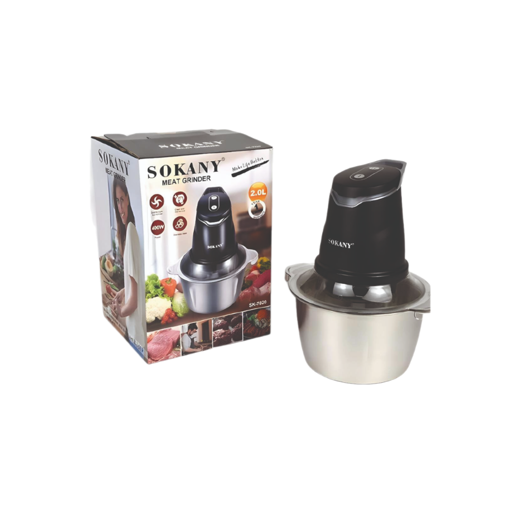 مفرمة طعام كهربائية من ماركة Sokany