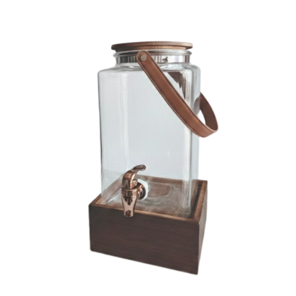 حافظة العصائر والمشروبات الزجاجية  سعه 5 لتر 