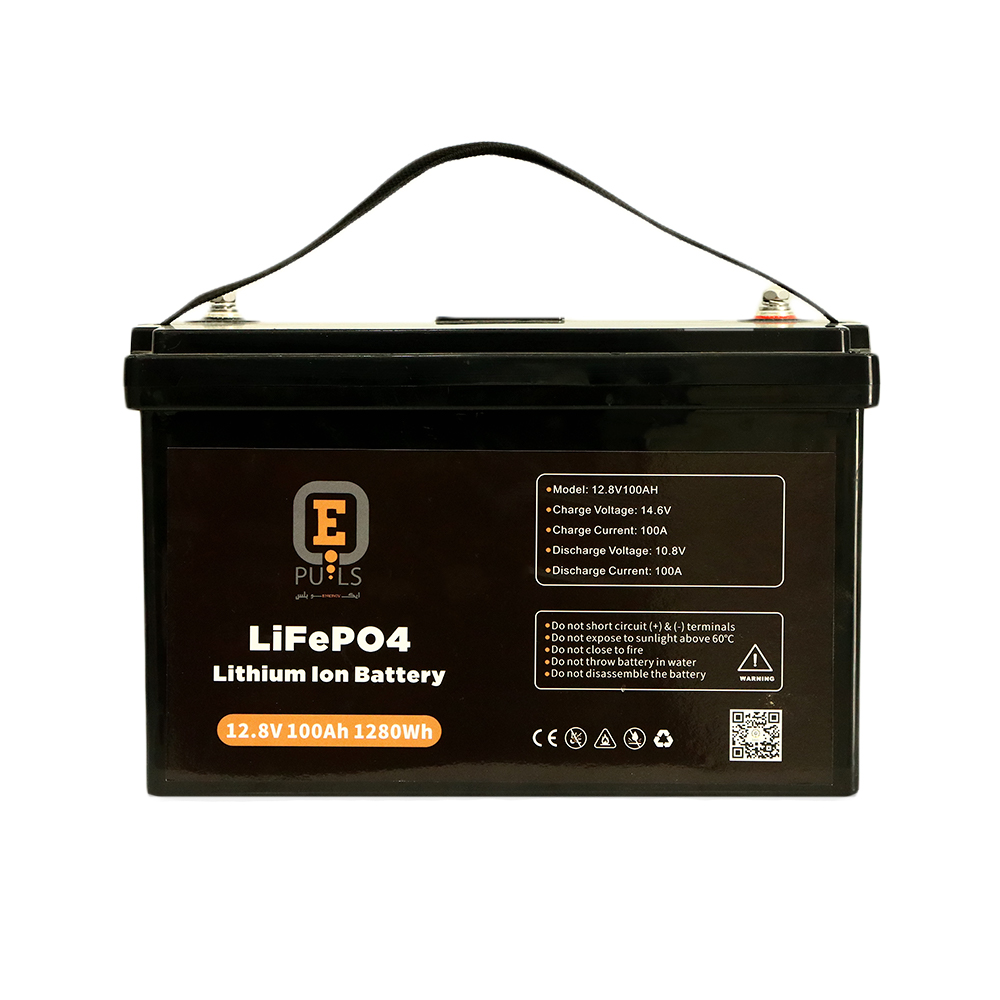 بطاريات ليثيوم 1.28 كيلو 12 فولت