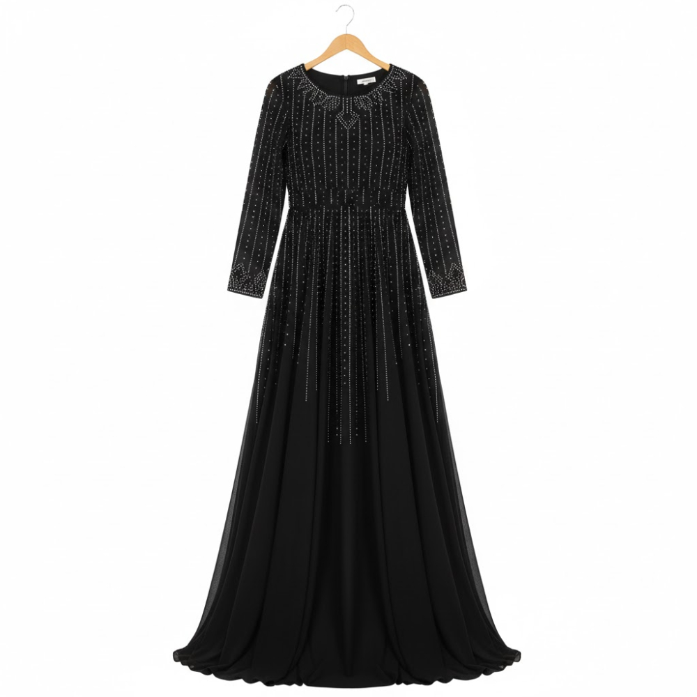 فستان سهرة نجوم الليل