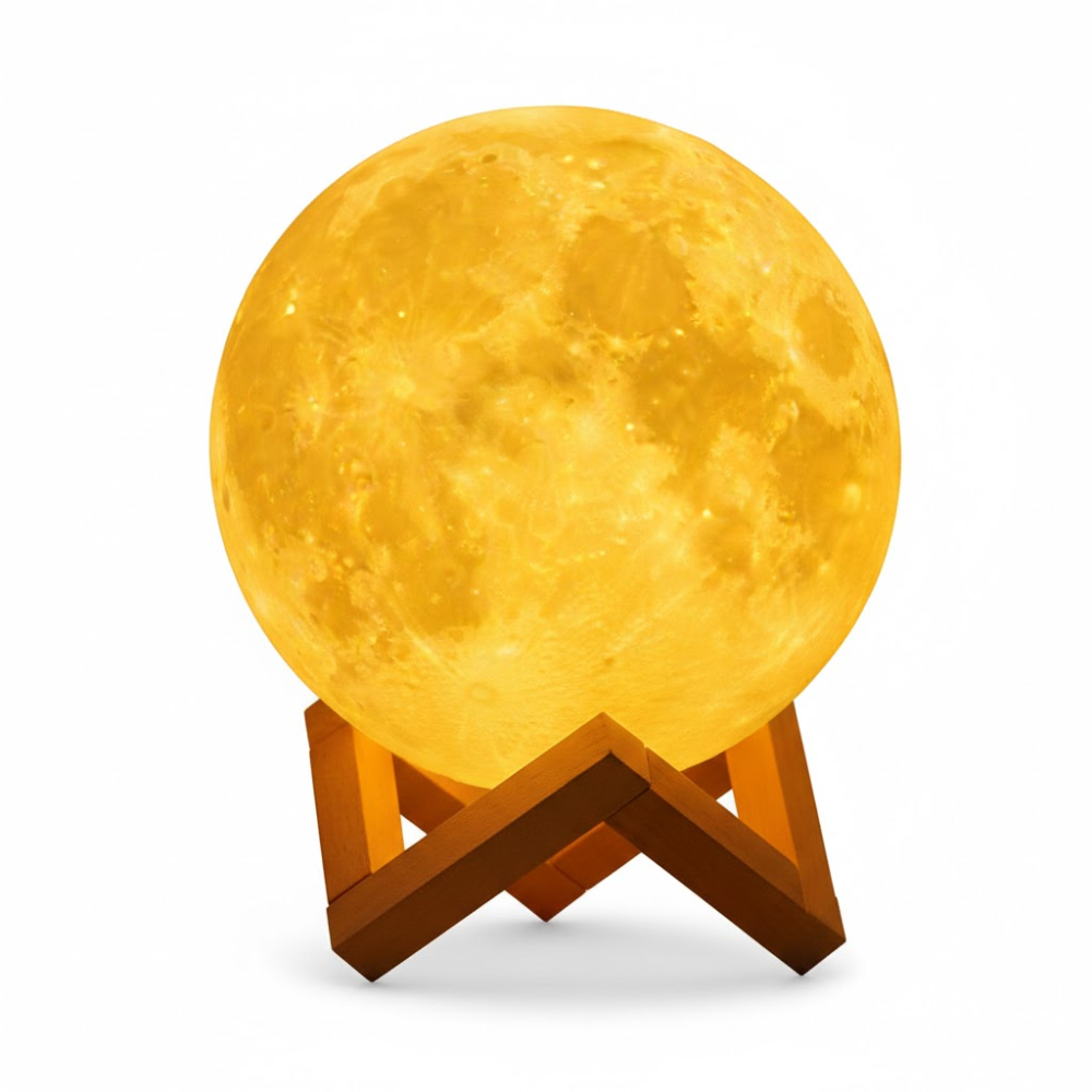 مصباح القمر ثلاثي الأبعاد