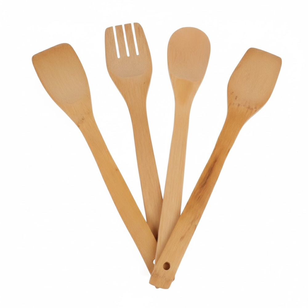 طقم أدوات مطبخ خشبية