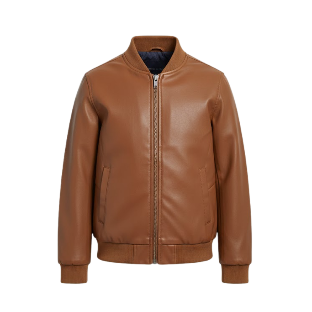 جاكيت جلد ولادي 