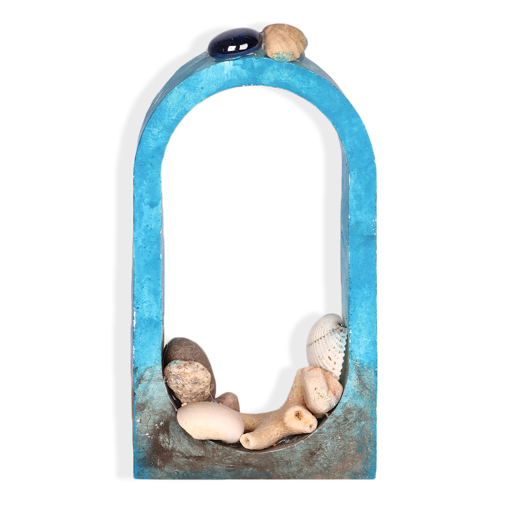 مجسم ديكور بحري بإطار مقوّس