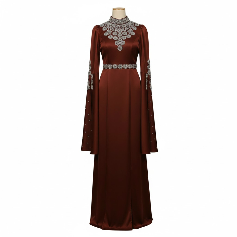 فستان السلطانة المخملي