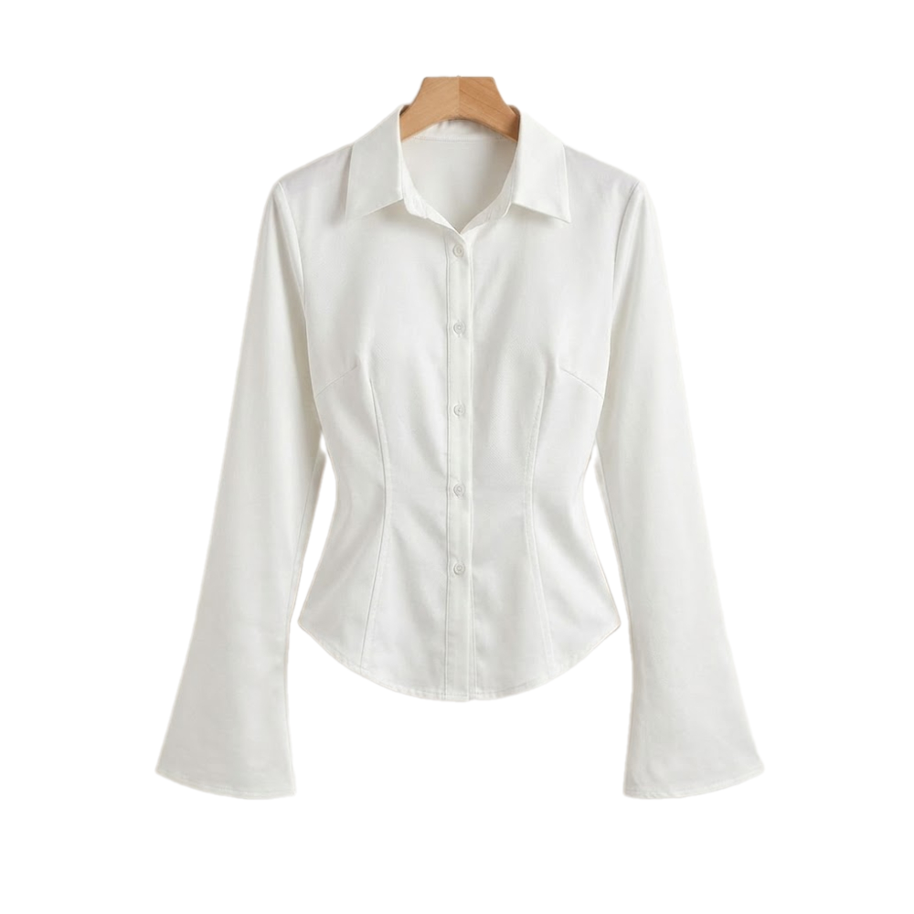 قميص اليجانس باكمام طويلة