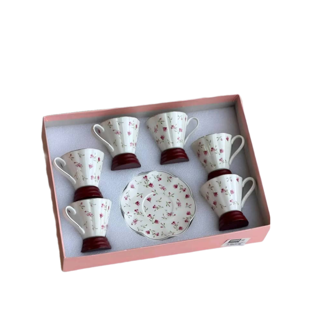 طقم فناجين رويال فلورال