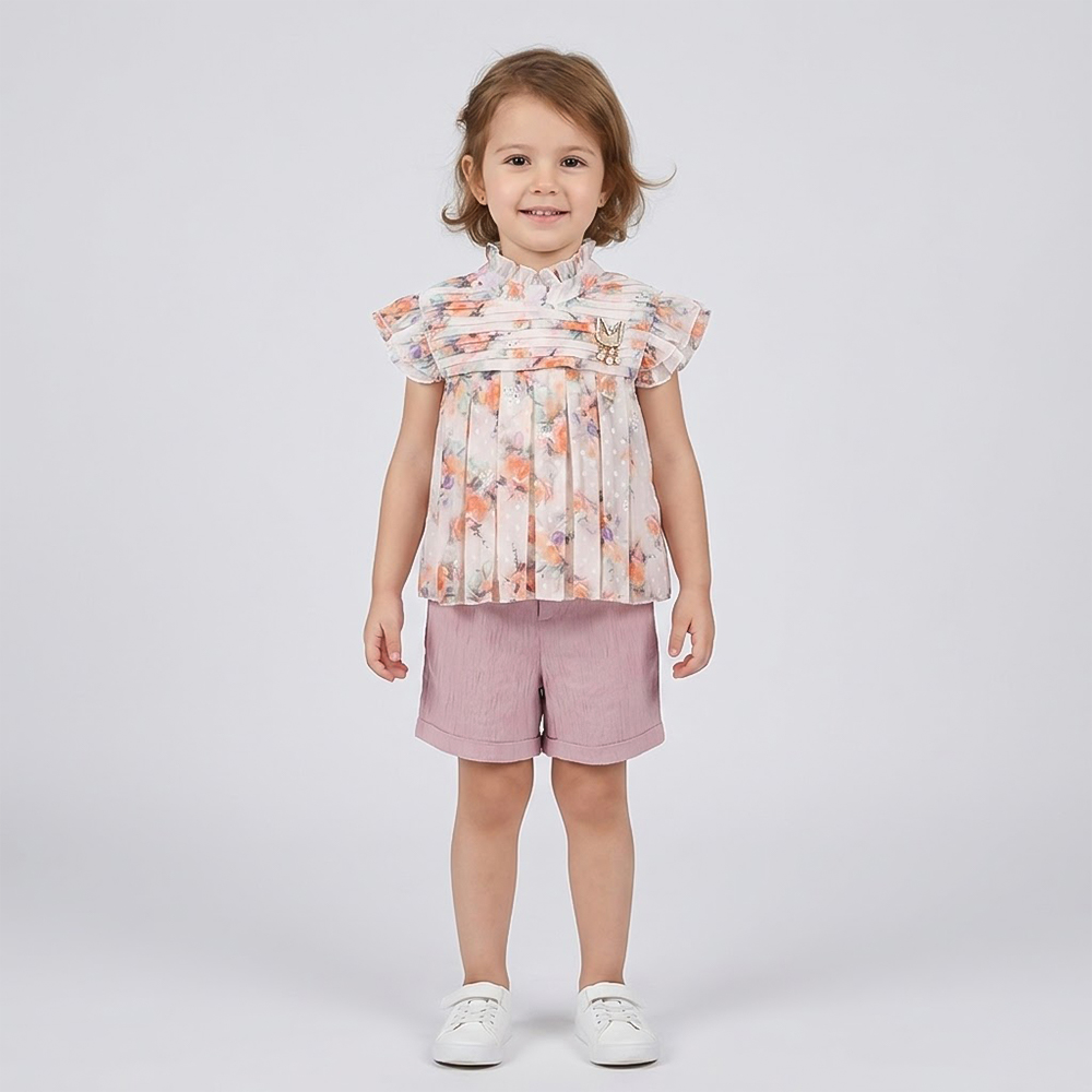 طقم بناتي صيفي