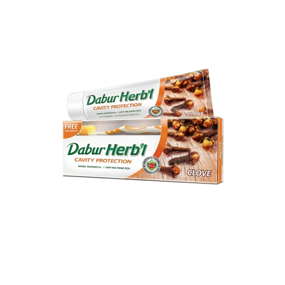 معجون الأسنان  (Dabur Herb'l) بخلاصة القرنفل
