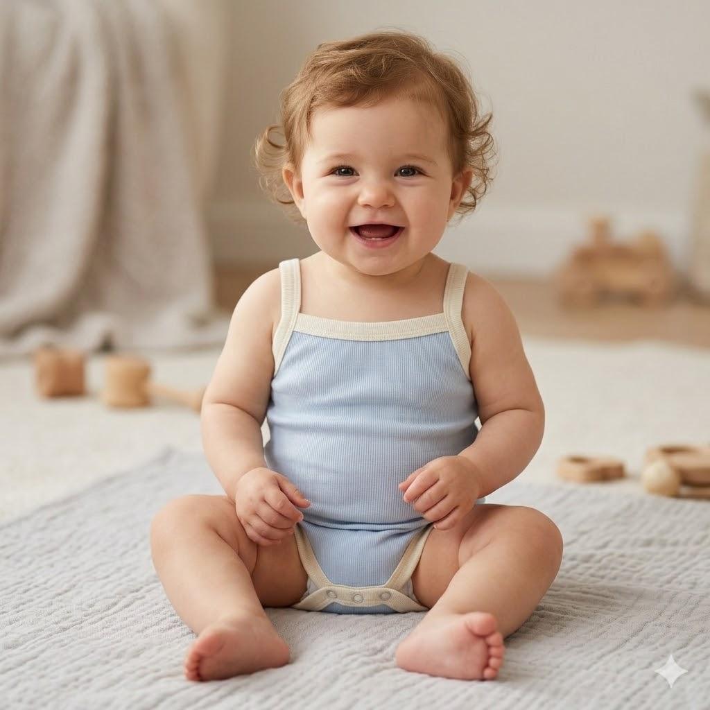 بربتوز أطفال قطني بحمالات