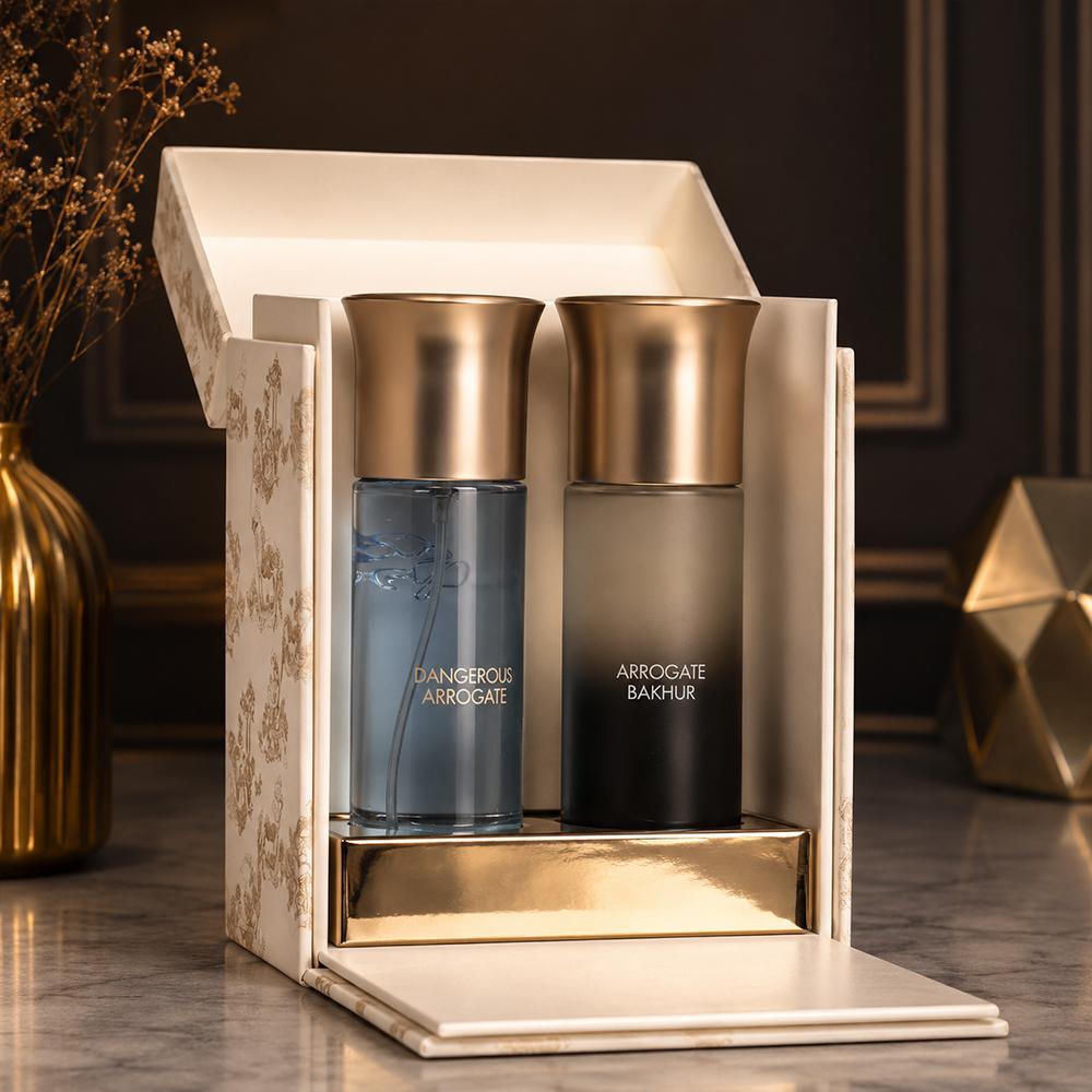 طقم عساف الفاخر – عطر وبخور 