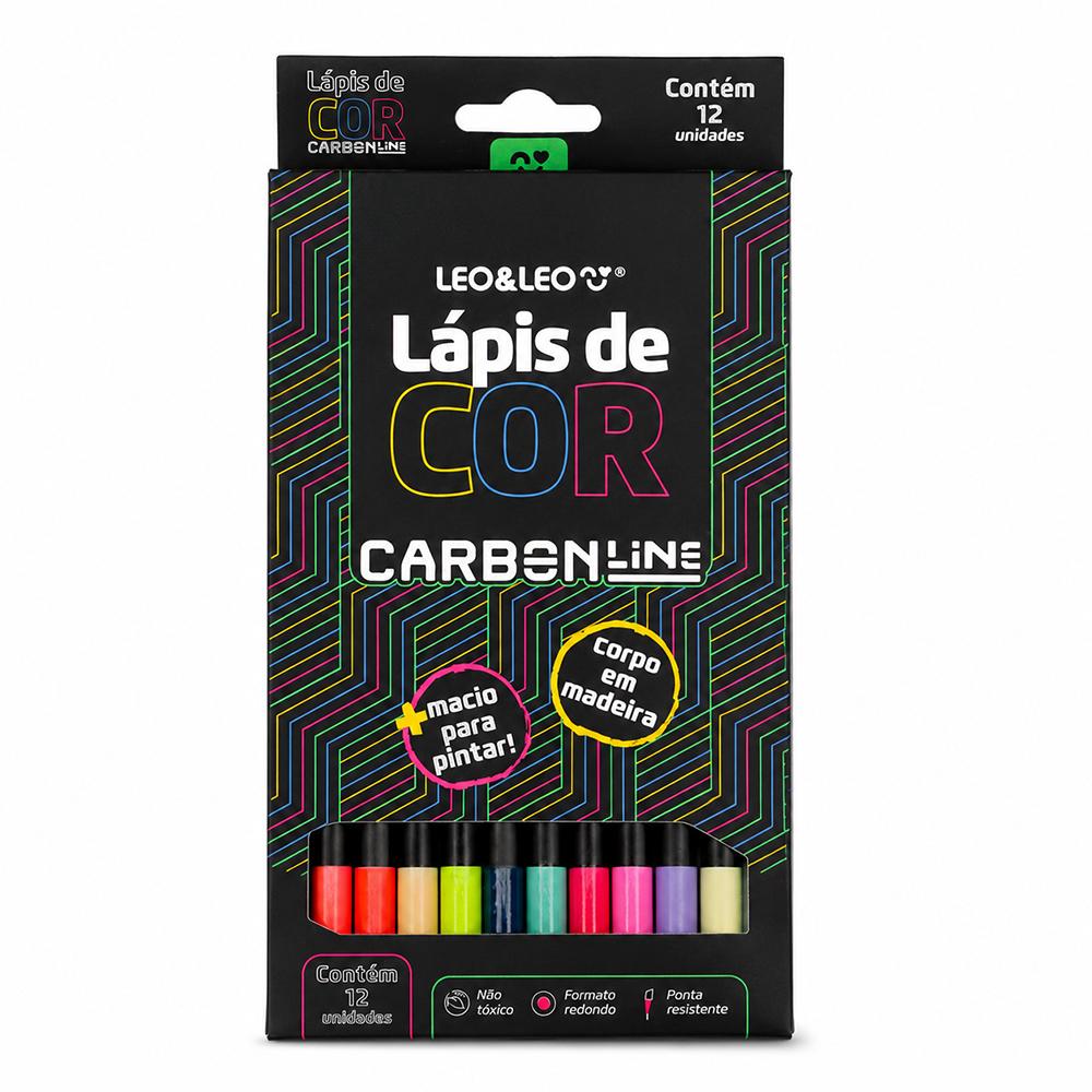 أقلام تلوين خشبية Carbon Line