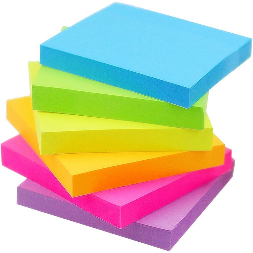 ملاحظات لاصقة ملونة (Sticky Notes)