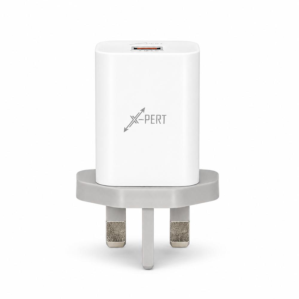 شاحن حائط X-PERT بمنفذ USB
