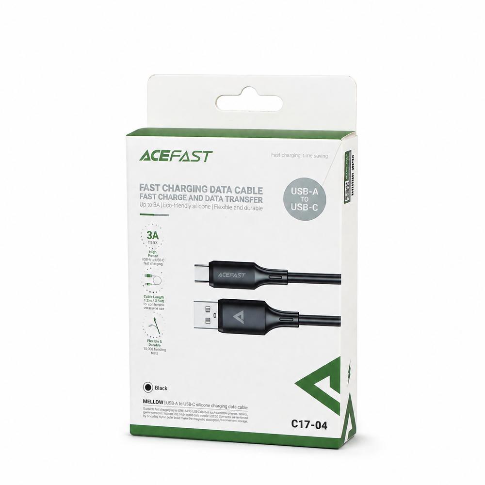 كابل شحن ونقل بيانات Acefast USB-A إلى USB-C