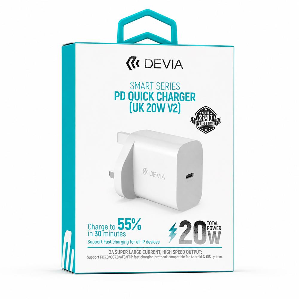 شاحن ديفيا Smart Series PD سريع 20 واط
