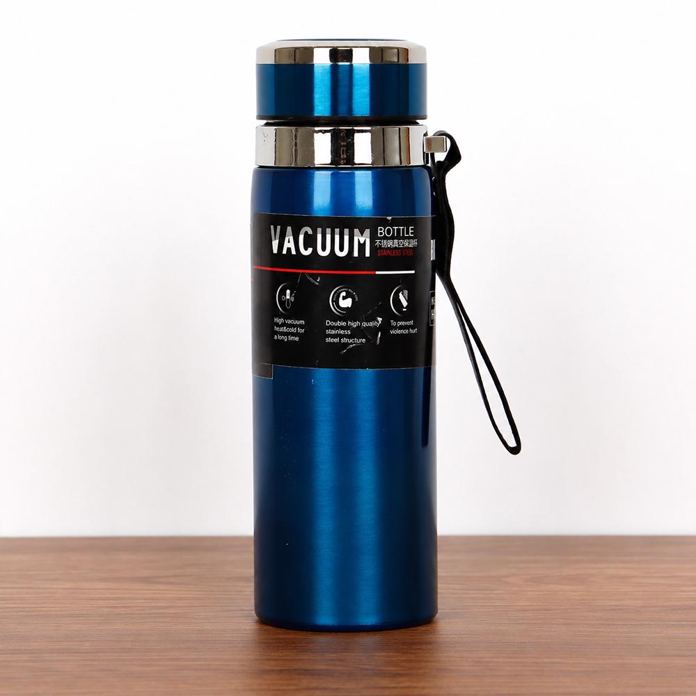 ترمس حراري ستانلس ستيل Vacuum مع مصفاة وحزام حمل